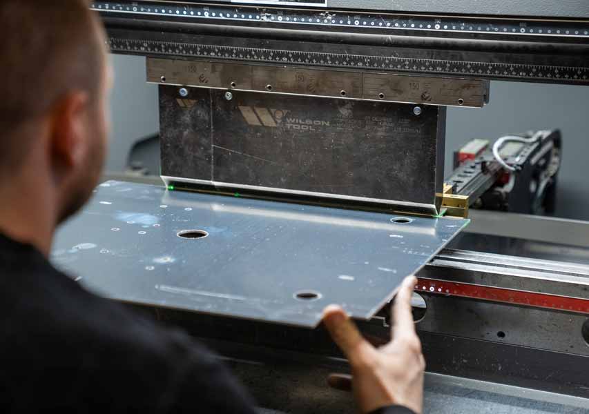 Sheet metal fabrication at Tabet Manufacturing